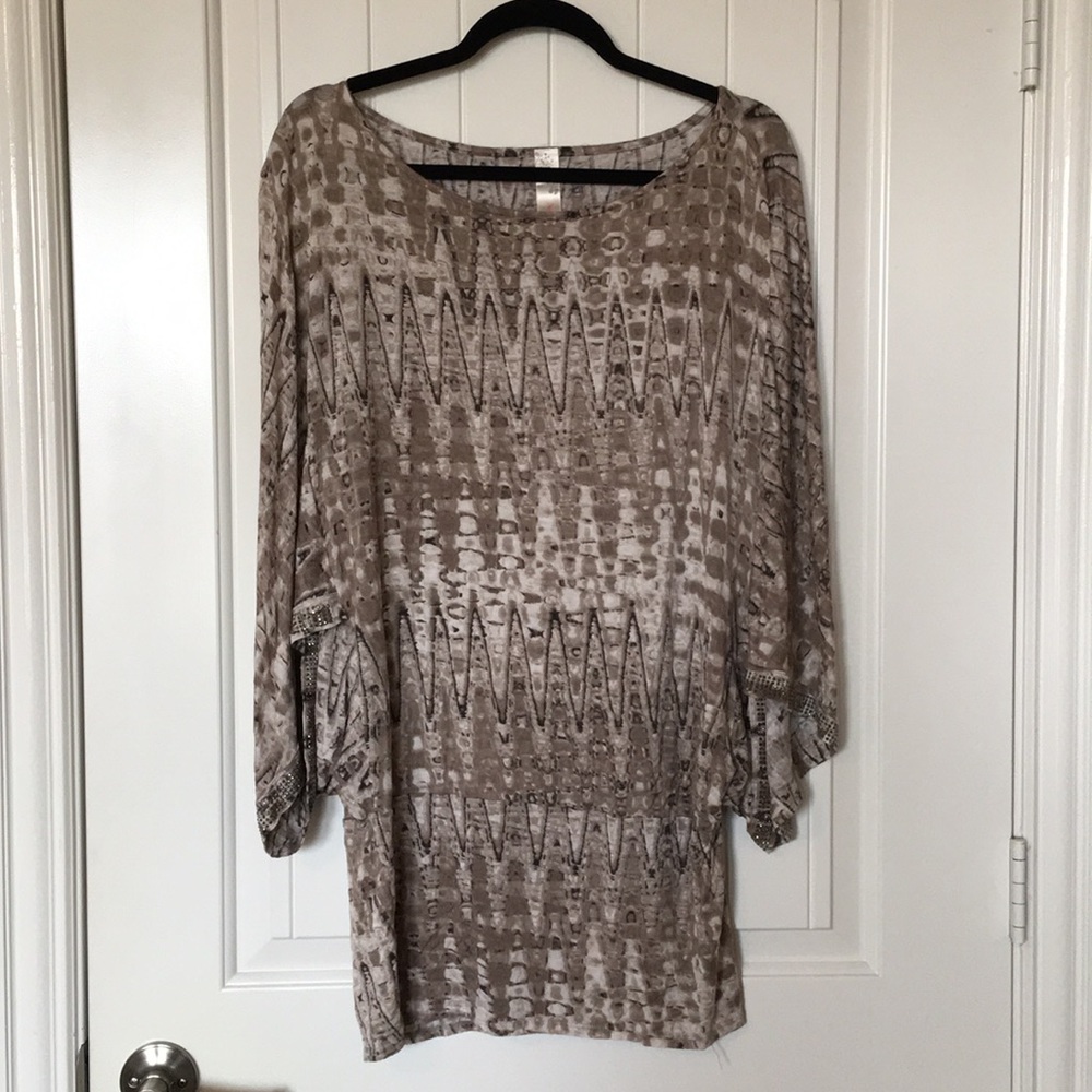 Dolman sleeve super soft tunic